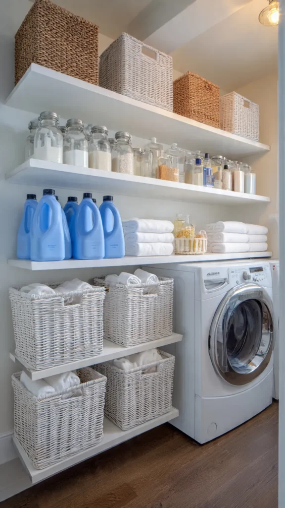 15 Clever Laundry Room Storage Ideas That Save Space 14 oh13