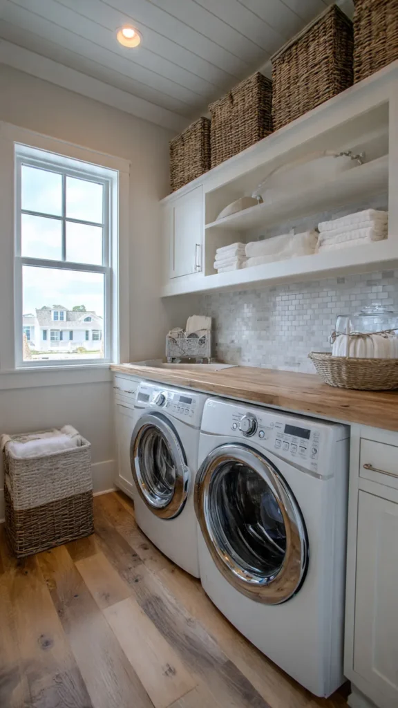 15 Clever Laundry Room Storage Ideas That Save Space 15 oh14