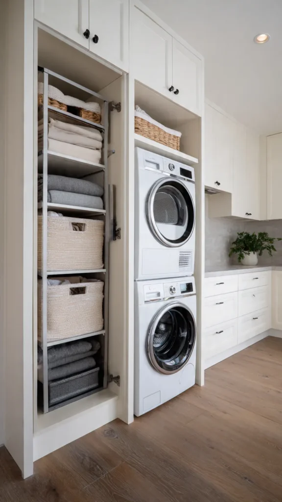 15 Clever Laundry Room Storage Ideas That Save Space 5 oh4