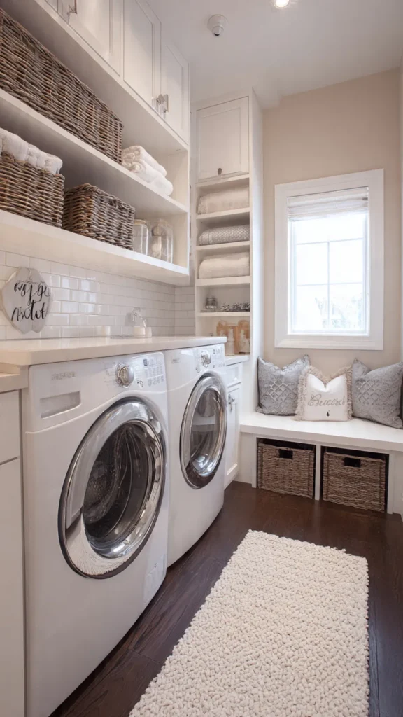 15 Clever Laundry Room Storage Ideas That Save Space 9 oh8