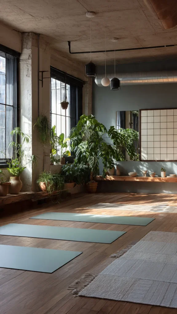 15 Relaxing Yoga Studio Design Inspirations for a Calm and Centered Practice 12 rs11