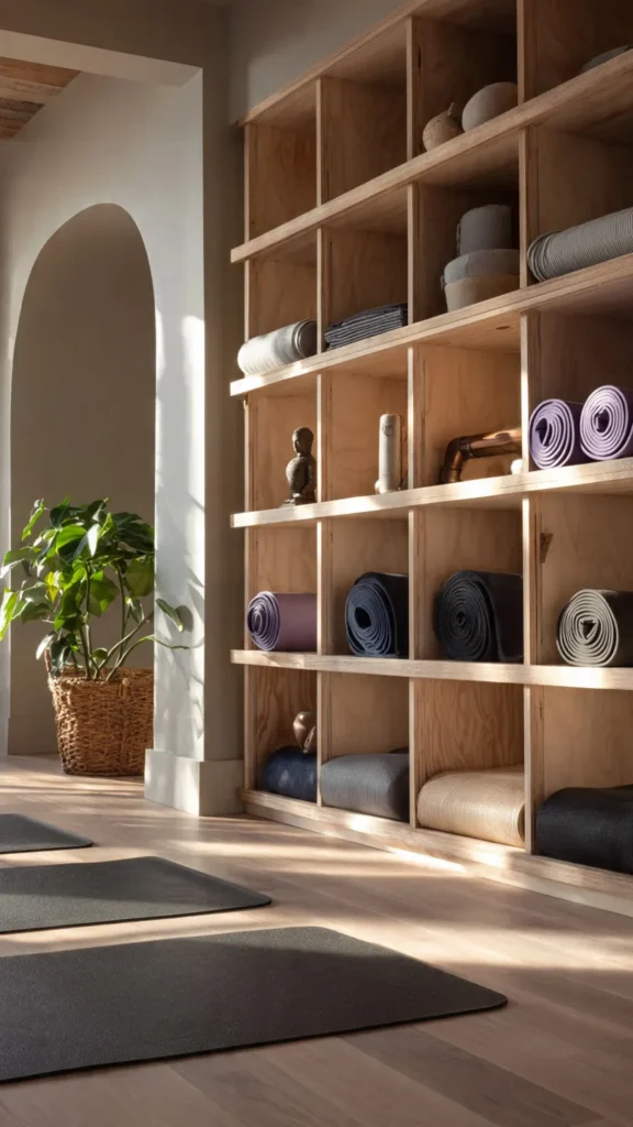 15 Relaxing Yoga Studio Design Inspirations for a Calm and Centered Practice 14 rs13