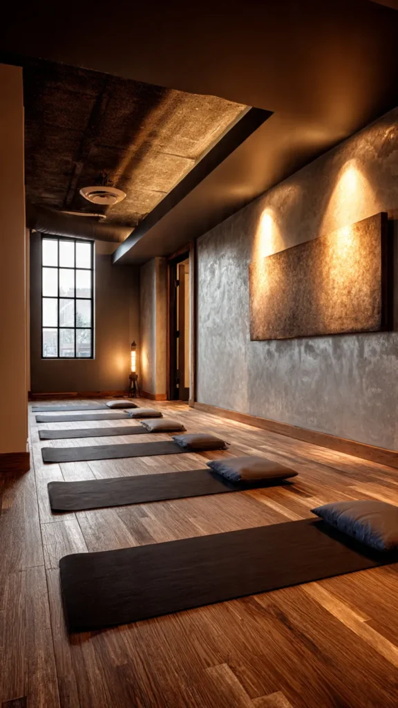 15 Relaxing Yoga Studio Design Inspirations for a Calm and Centered Practice 8 rs7