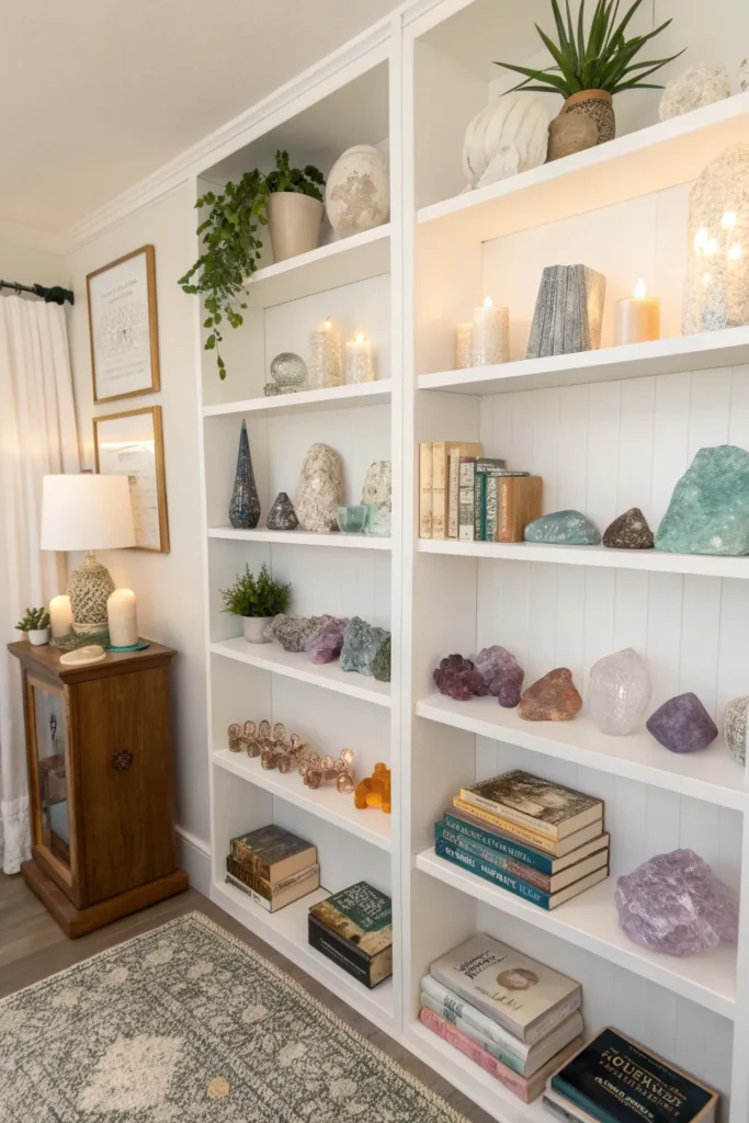 15 Crystal Room Decor Ideas to Create a Calm, Balanced, and Beautiful Space 2 sd1