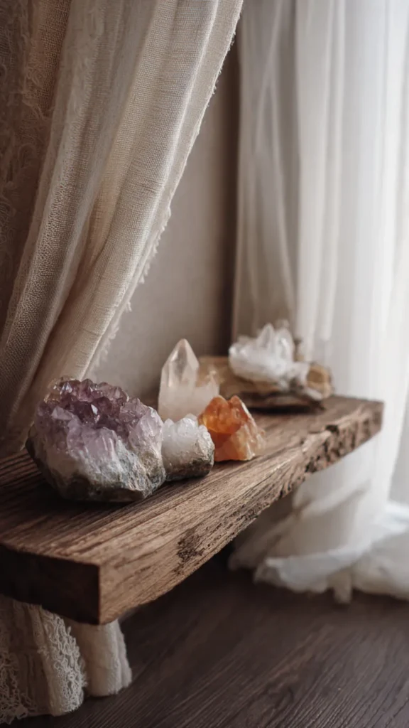 15 Crystal Room Decor Ideas to Create a Calm, Balanced, and Beautiful Space 13 sd12