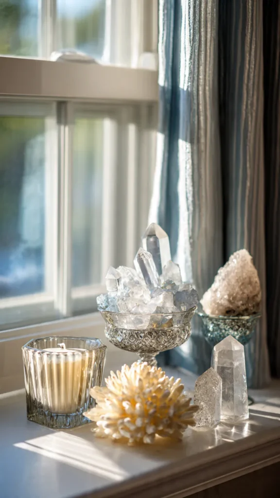 15 Crystal Room Decor Ideas to Create a Calm, Balanced, and Beautiful Space 5 sd4