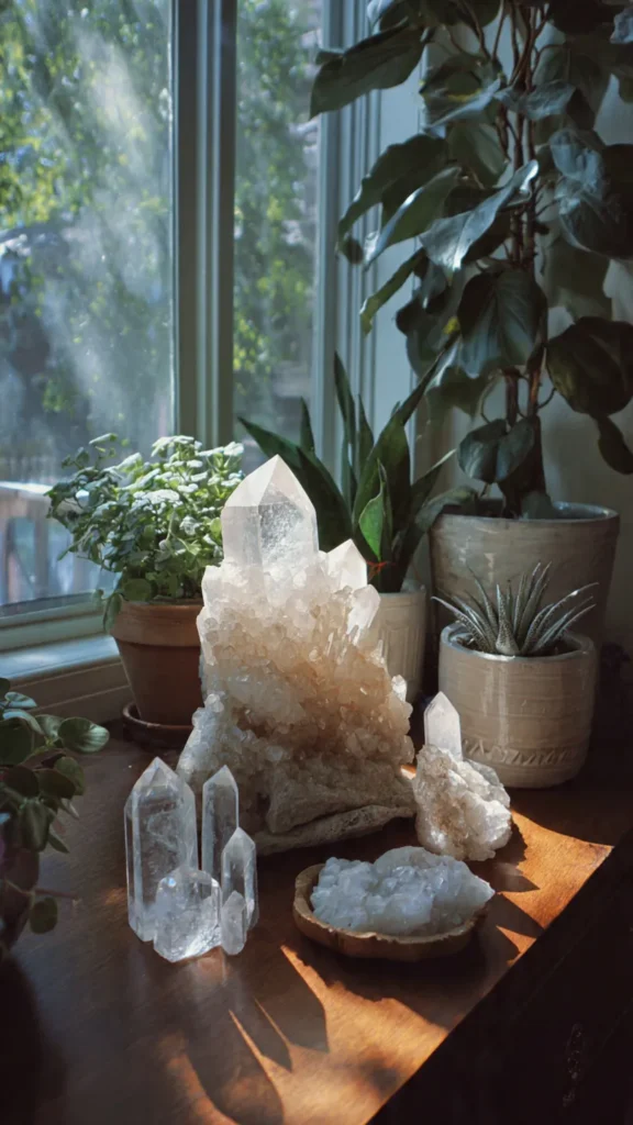 15 Crystal Room Decor Ideas to Create a Calm, Balanced, and Beautiful Space 7 sd6