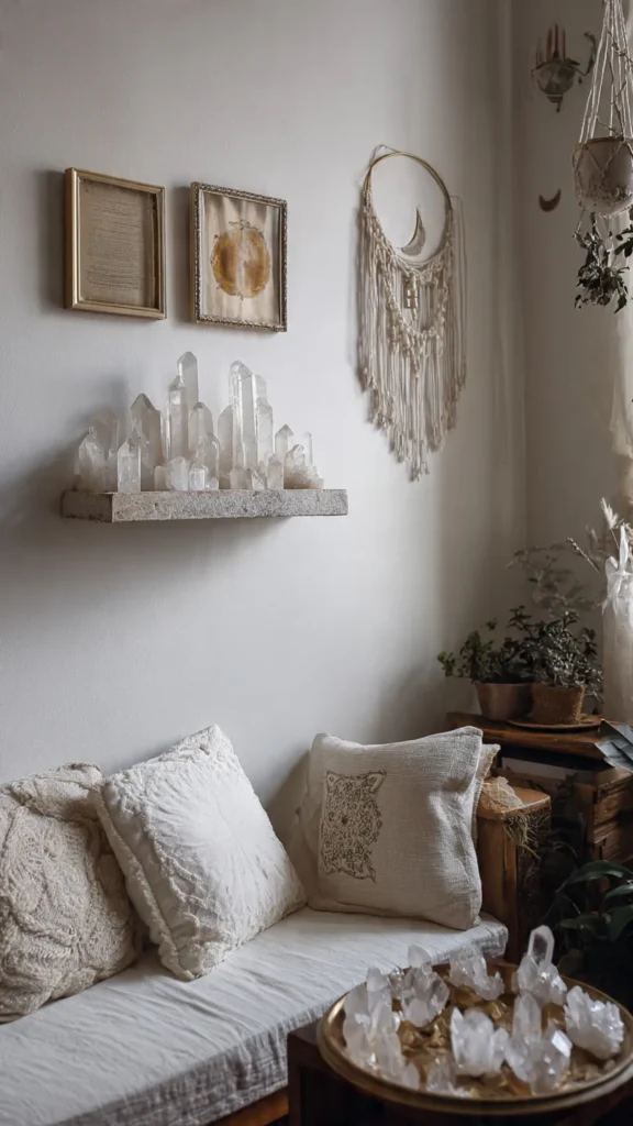 15 Crystal Room Decor Ideas to Create a Calm, Balanced, and Beautiful Space 8 sd7