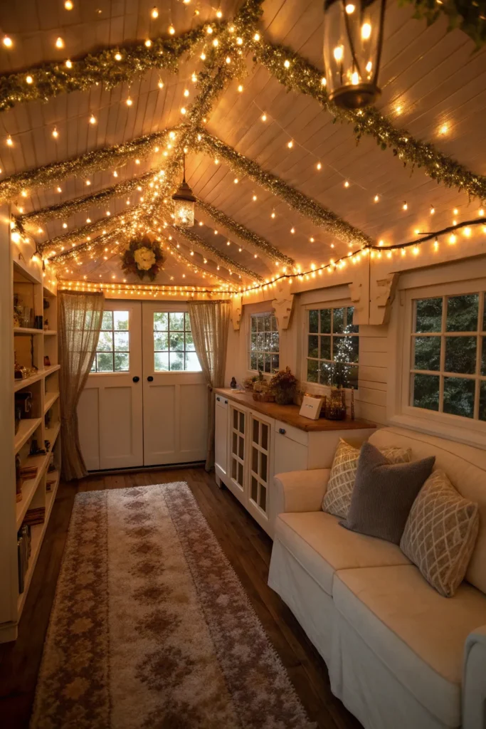 15 Inspiring She Shed Ideas Inside for Cozy Retreats 12 sp 11