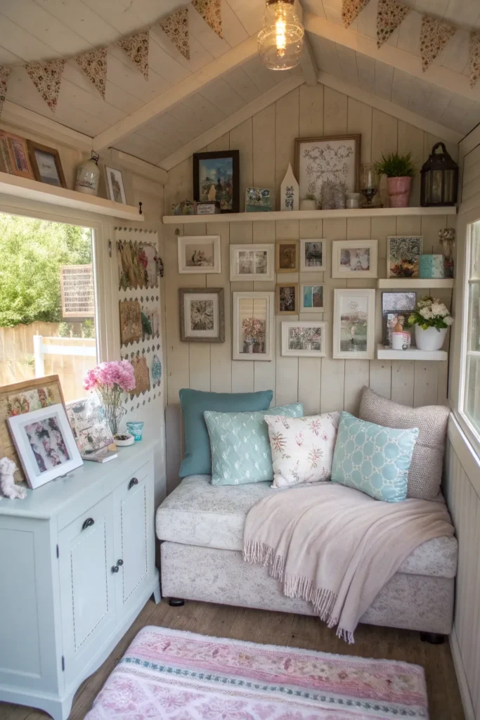 15 Inspiring She Shed Ideas Inside for Cozy Retreats 16 sp 15