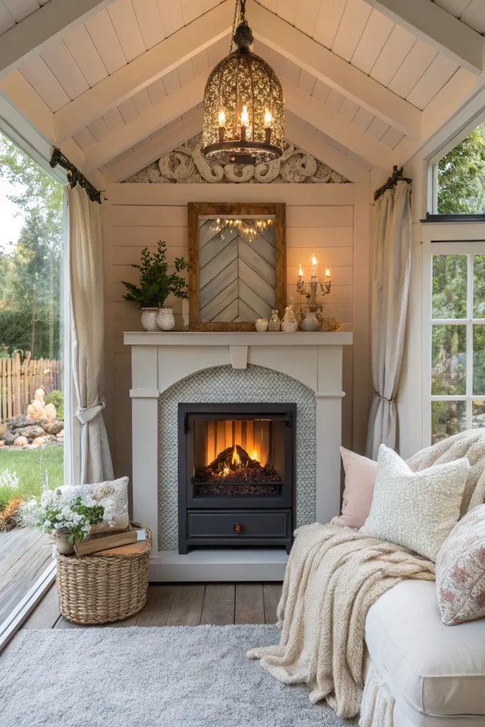 15 Inspiring She Shed Ideas Inside for Cozy Retreats 7 sp 6