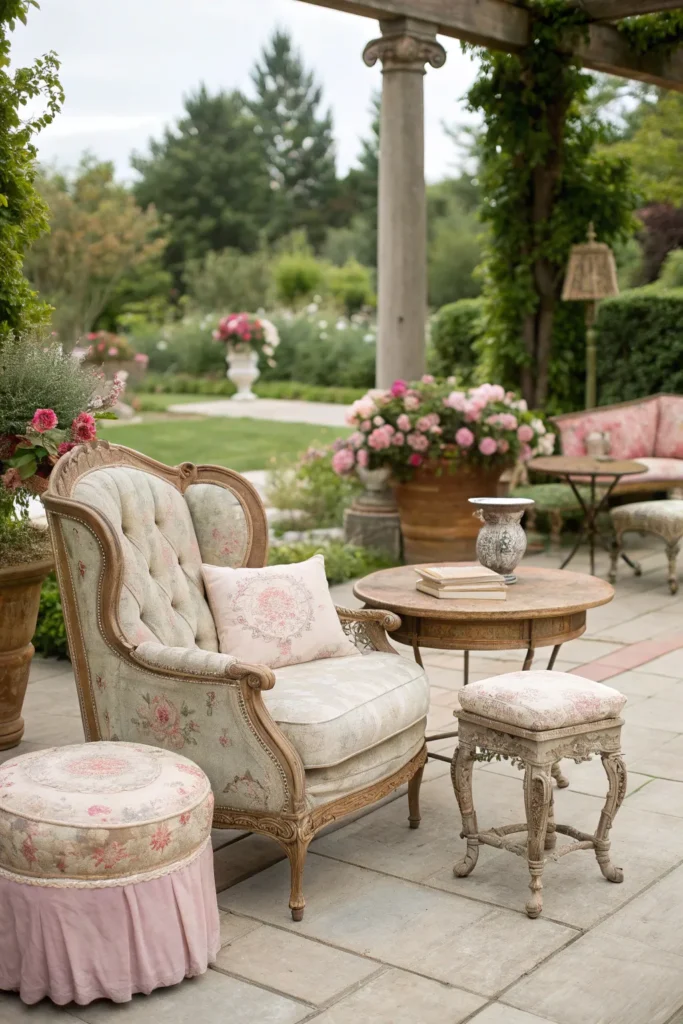 15 Shabby Chic Patio Ideas That’ll Steal Your Heart 9 sp8