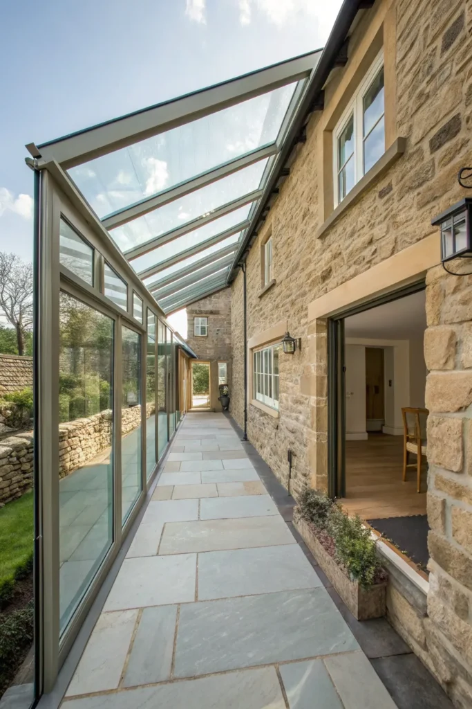 15 Modern Glass Extensions That Transform Traditional Stone Homes 15 ta 14 1