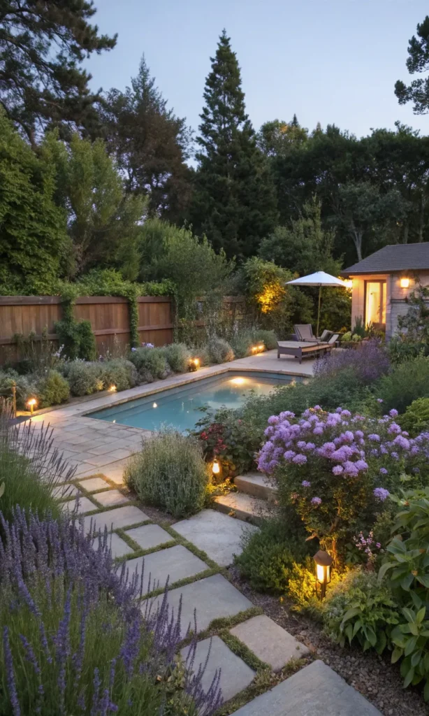 15+ Inspiring Spa Pool Landscaping Ideas for a Serene Backyard Retreat 15 ta 14