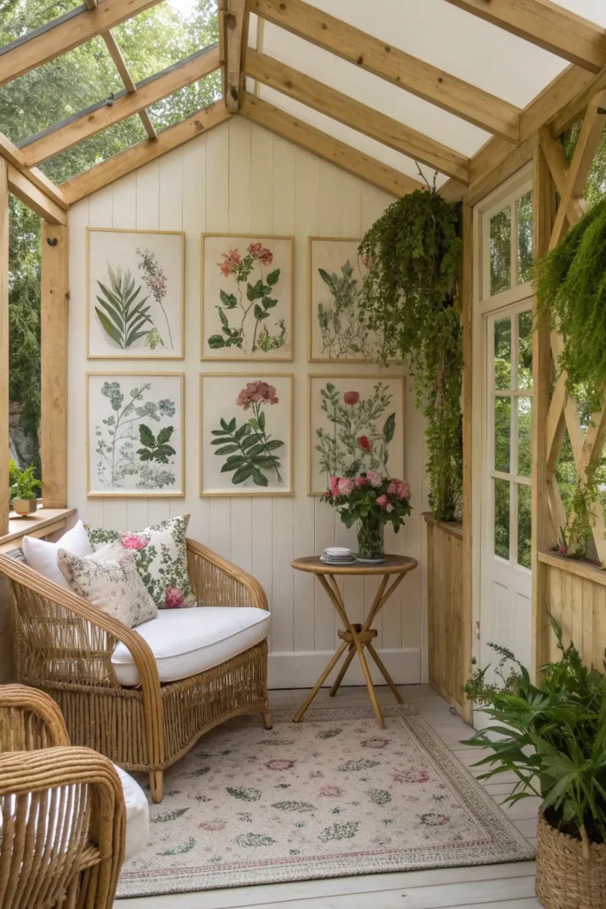 15 Small She Shed Interiors Unleashing Cozy Creativity 7 wc 6