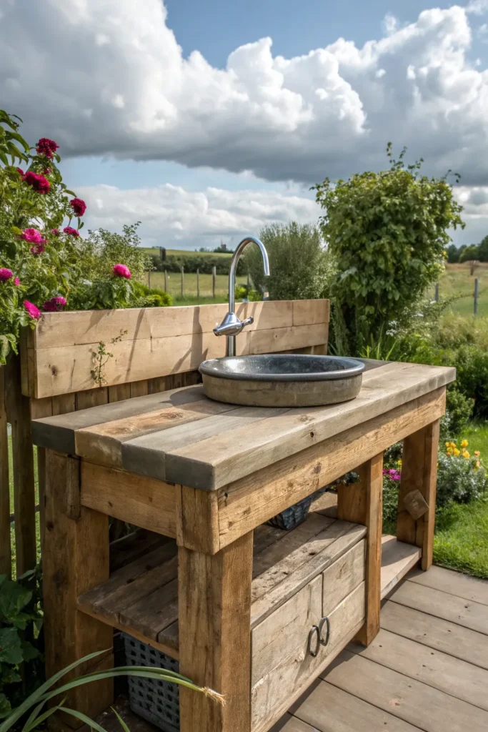 15 Simple Garden Sink Setups for Outdoor Life 2 ws 1