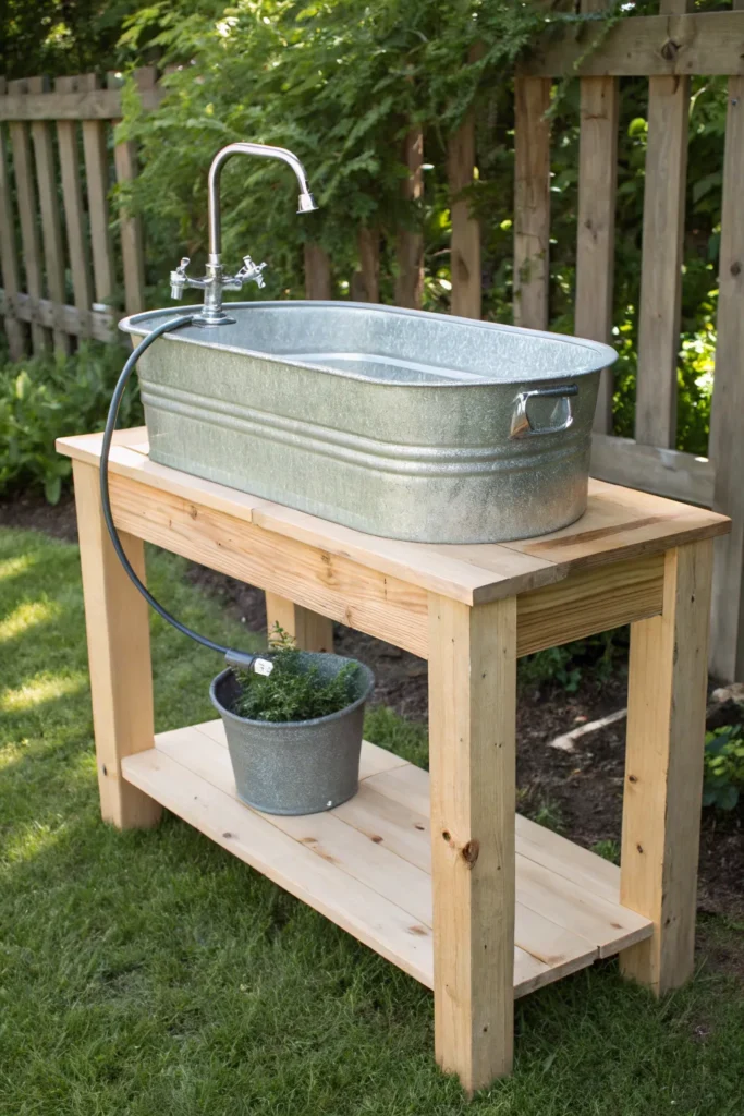 15 Simple Garden Sink Setups for Outdoor Life 6 ws 5