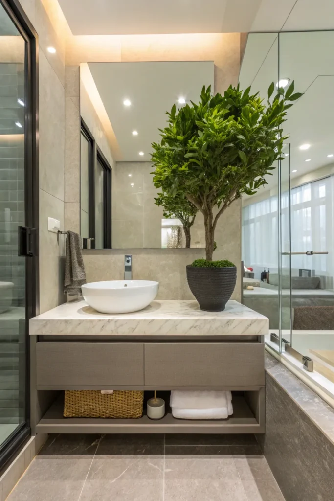 15 Bathroom Designs That Explore the Fusion of Zen and Modernism 14 yh 13
