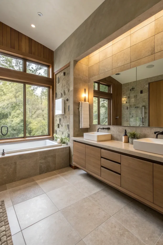 15 Bathroom Designs That Explore the Fusion of Zen and Modernism 8 yh 7