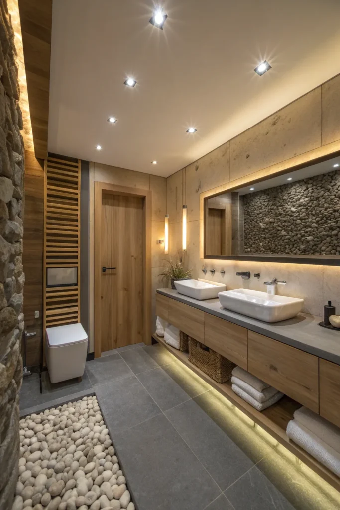 15 Bathroom Designs That Explore the Fusion of Zen and Modernism 9 yh 8