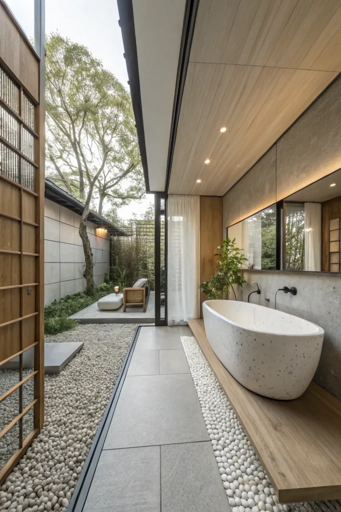 15 Bathroom Designs That Explore the Fusion of Zen and Modernism 10 yh 9
