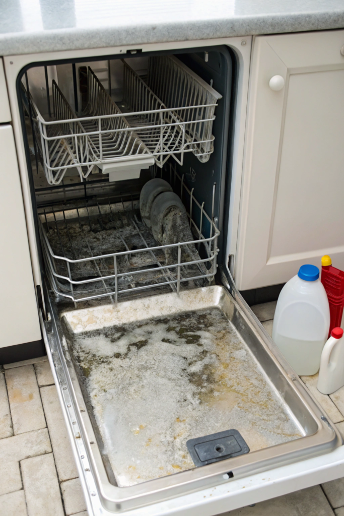Deep Clean Your Dishwasher FAST Using Stuff You Already Own 7 your dishwasher is designed to clean but over tim