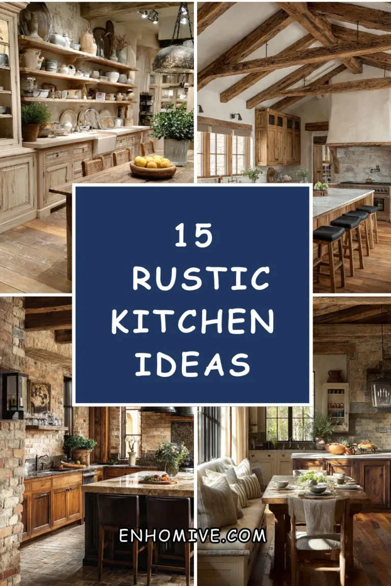 15 Rustic Kitchen Ideas with Timeless Charm
