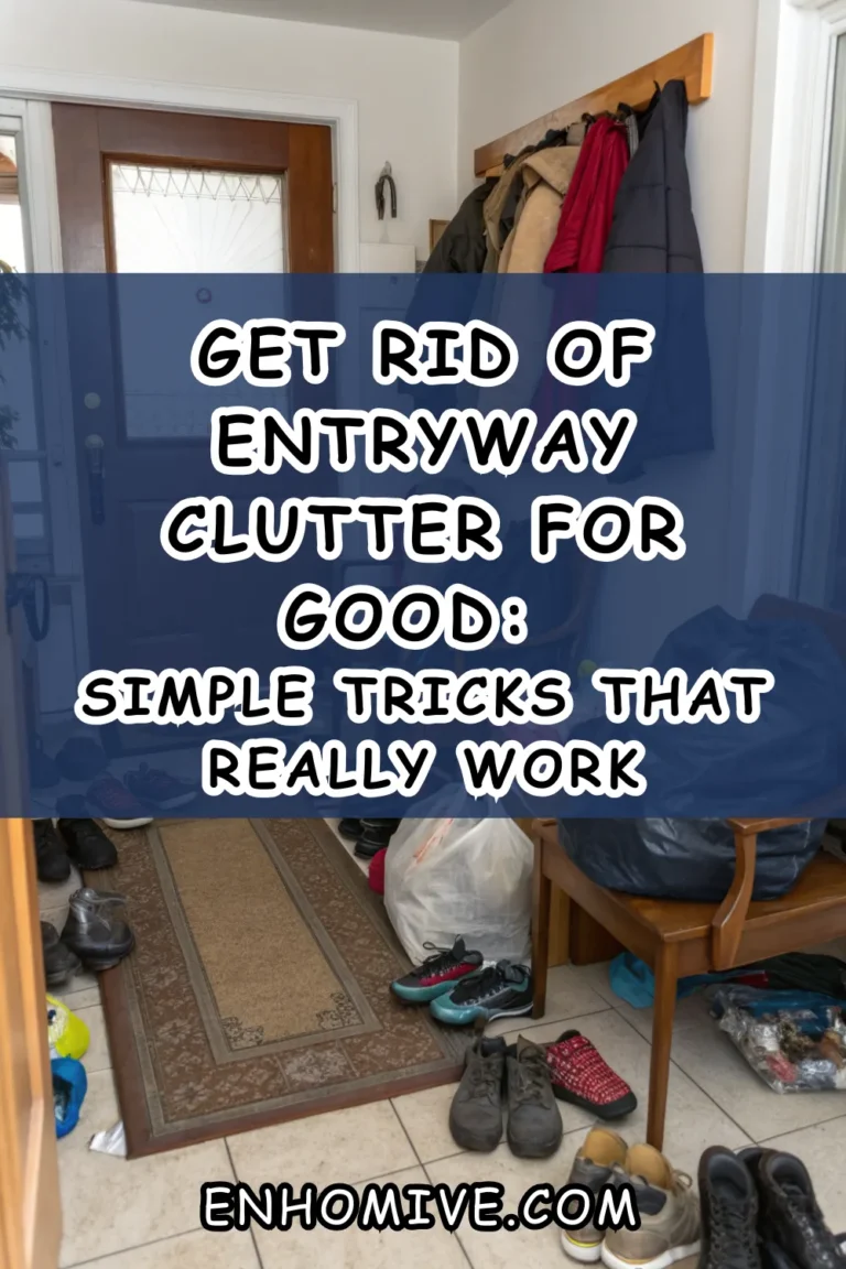 Get Rid of Entryway Clutter for Good: Simple Tricks That Really Work
