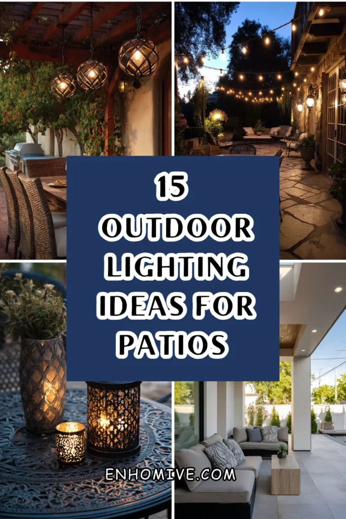 15 Outdoor Lighting Ideas for Patios That Create Warm, Inviting Evenings 1 How 10 1