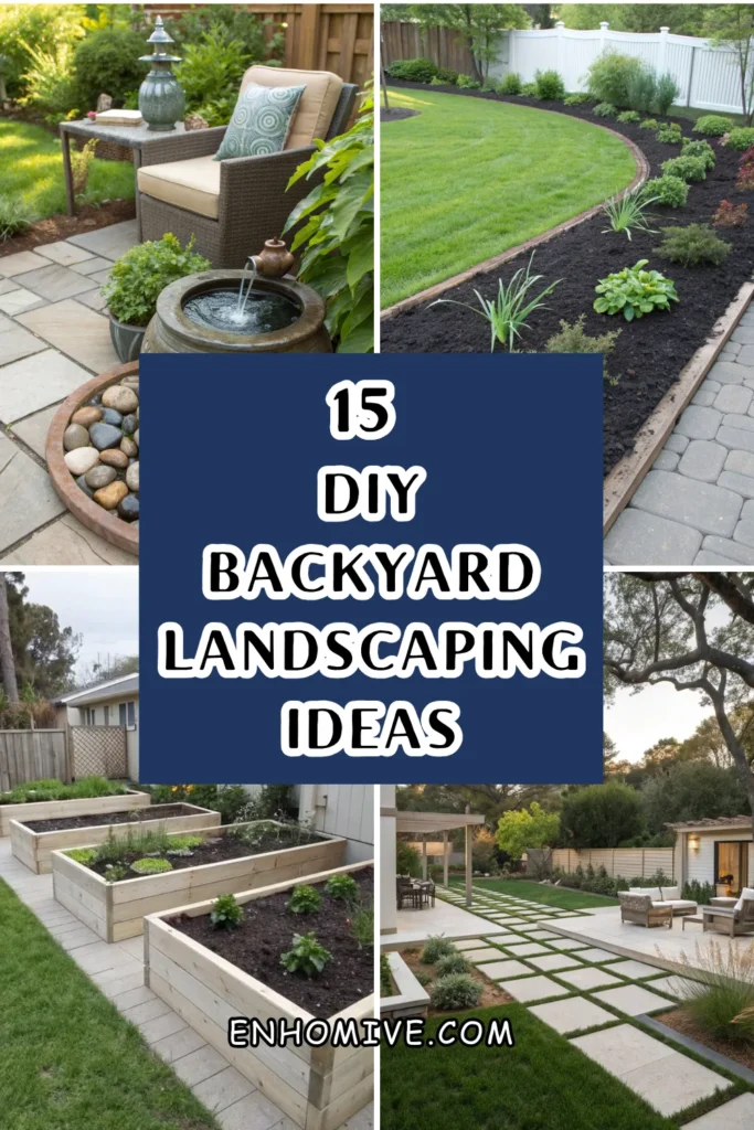 15 DIY Backyard Landscaping Ideas for a Beautiful Outdoor Makeover 1 How 11 1
