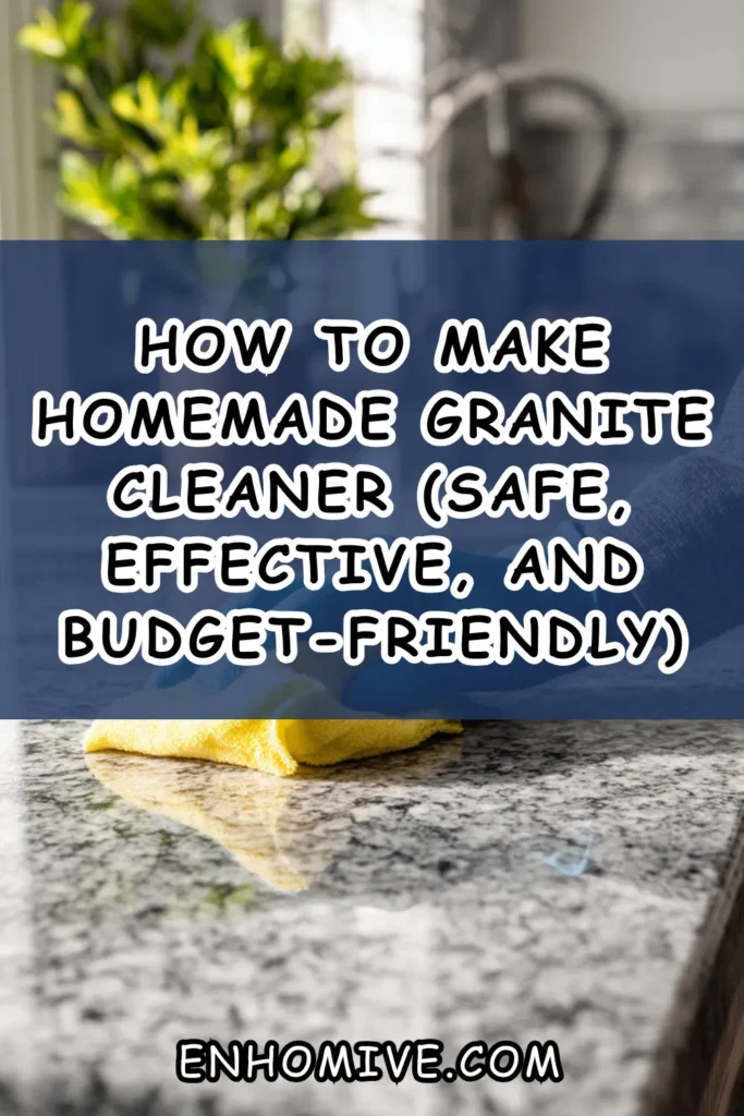 How to Make Homemade Granite Cleaner (Safe, Effective, and Budget-Friendly) 1 How 12 1