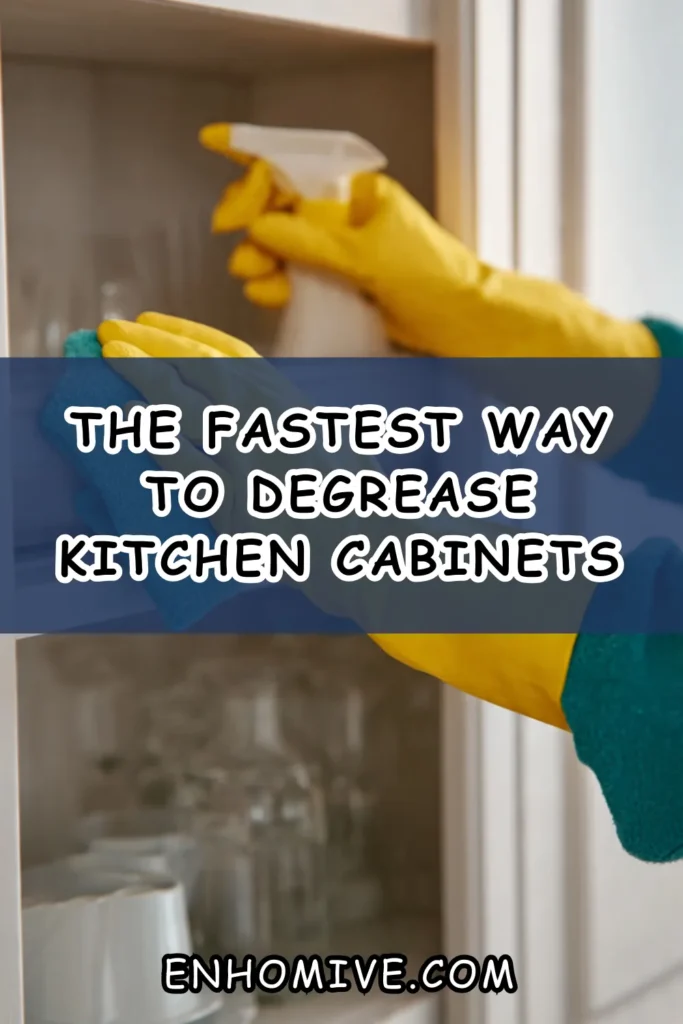 The Fastest Way to Degrease Kitchen Cabinets 1 How 13 2