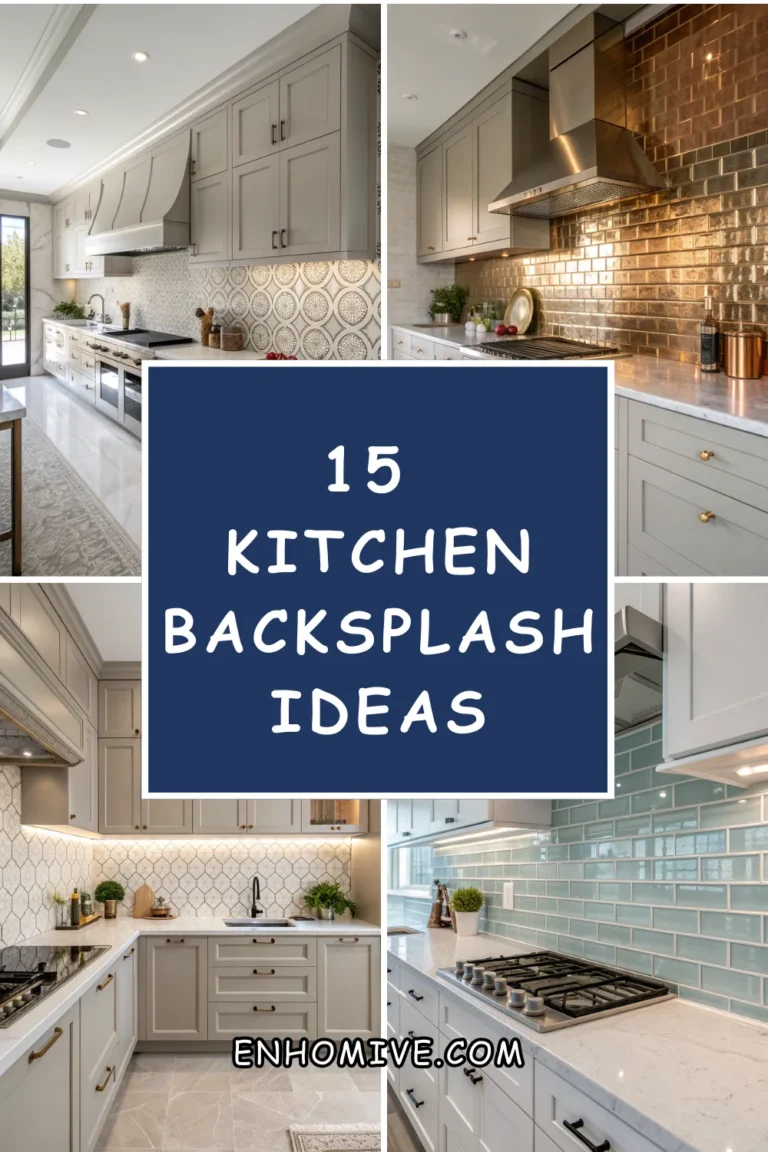 15 Kitchen Backsplash Ideas for Modern, Chic Homes