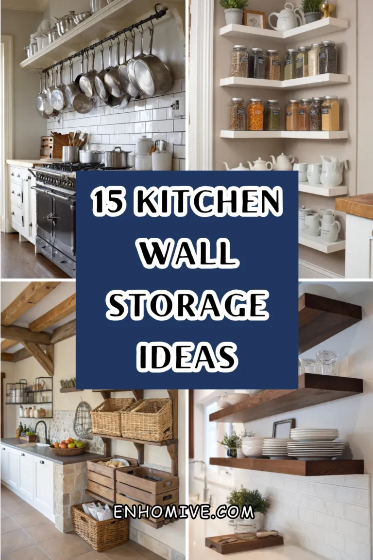15 Kitchen Wall Storage Ideas