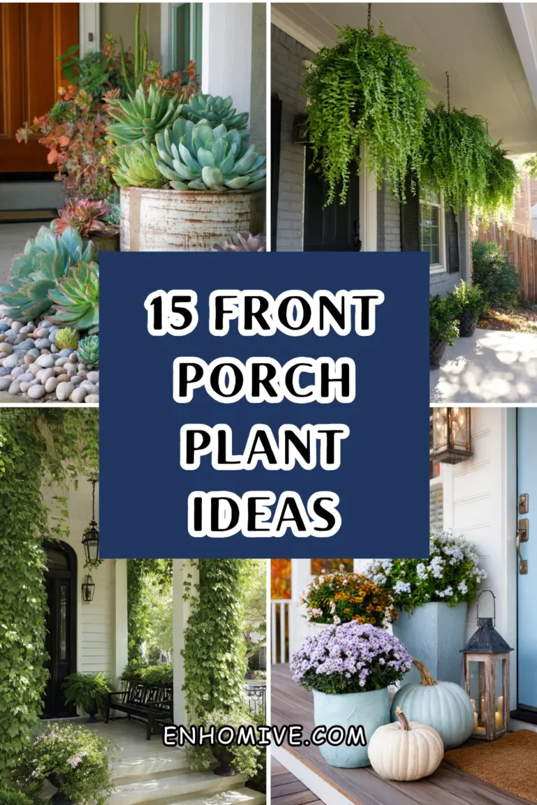 15 Front Porch Plant Ideas