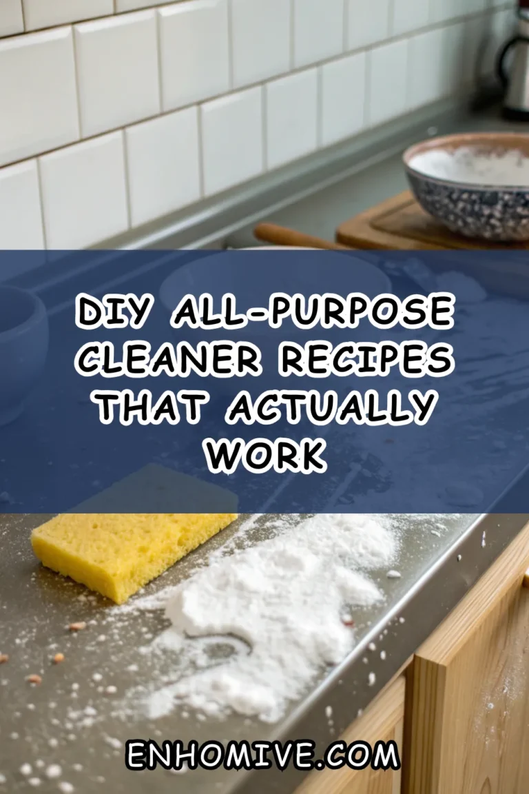 DIY All-Purpose Cleaner Recipes That Actually Work