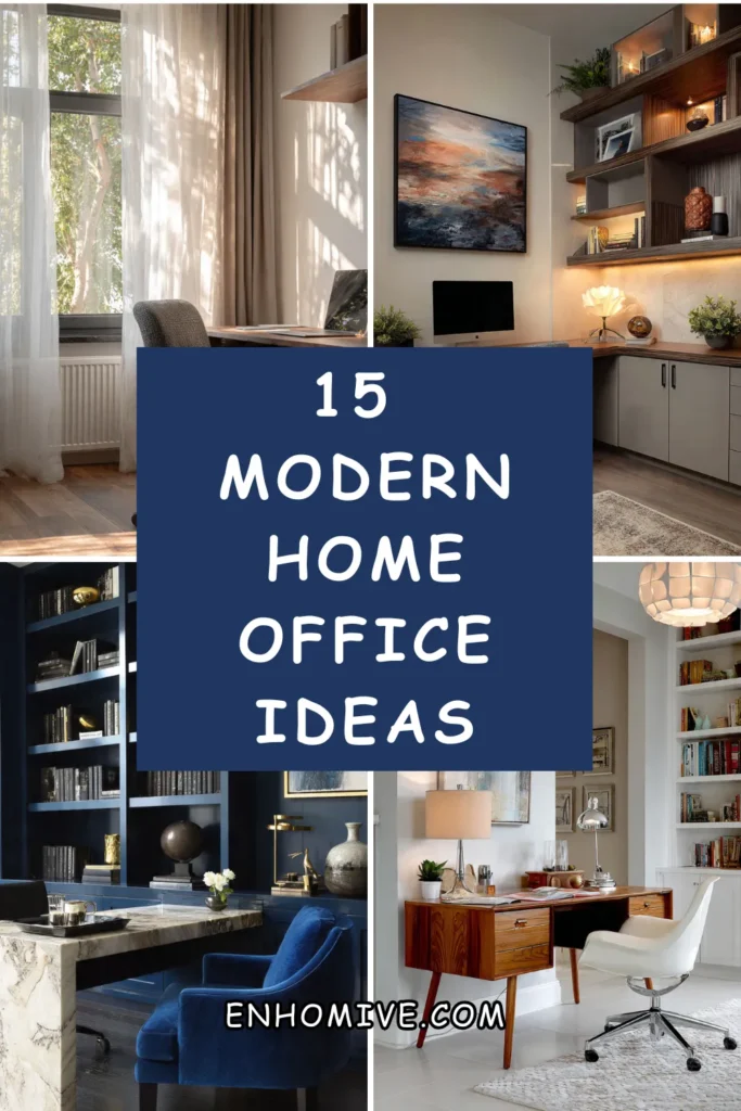 15 Modern Home Office Ideas for Productive Living 1 How 2 3