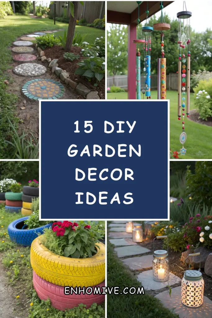 15 DIY Garden Decor Ideas for a Personalized Outdoor Touch 1 How 20 1