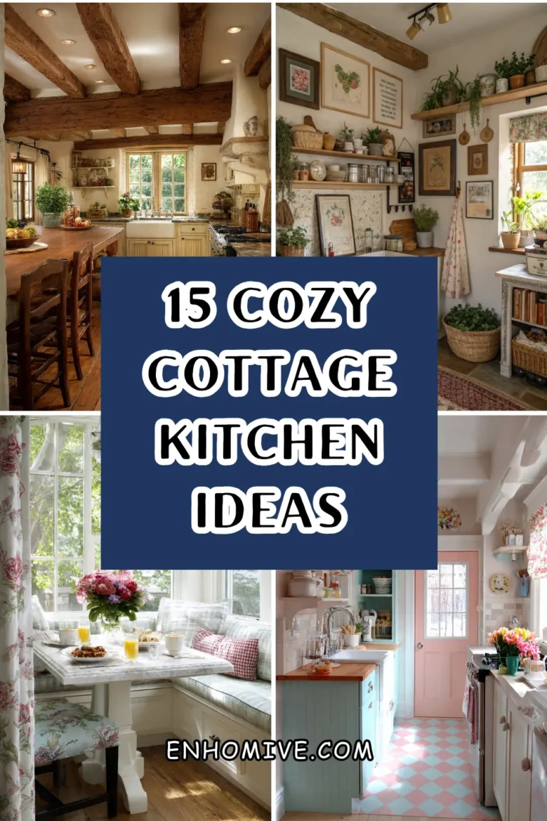 15 Cozy Cottage Kitchen Ideas Full of Character