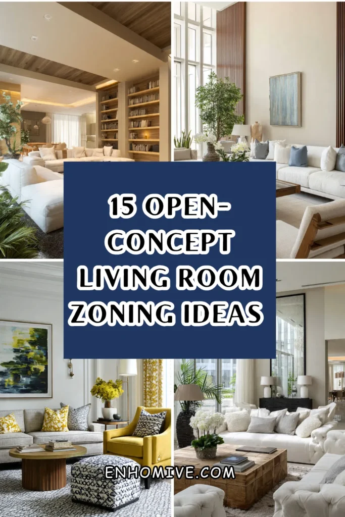 15 Open-Concept Living Room Zoning Ideas Without Walls 1 How 21