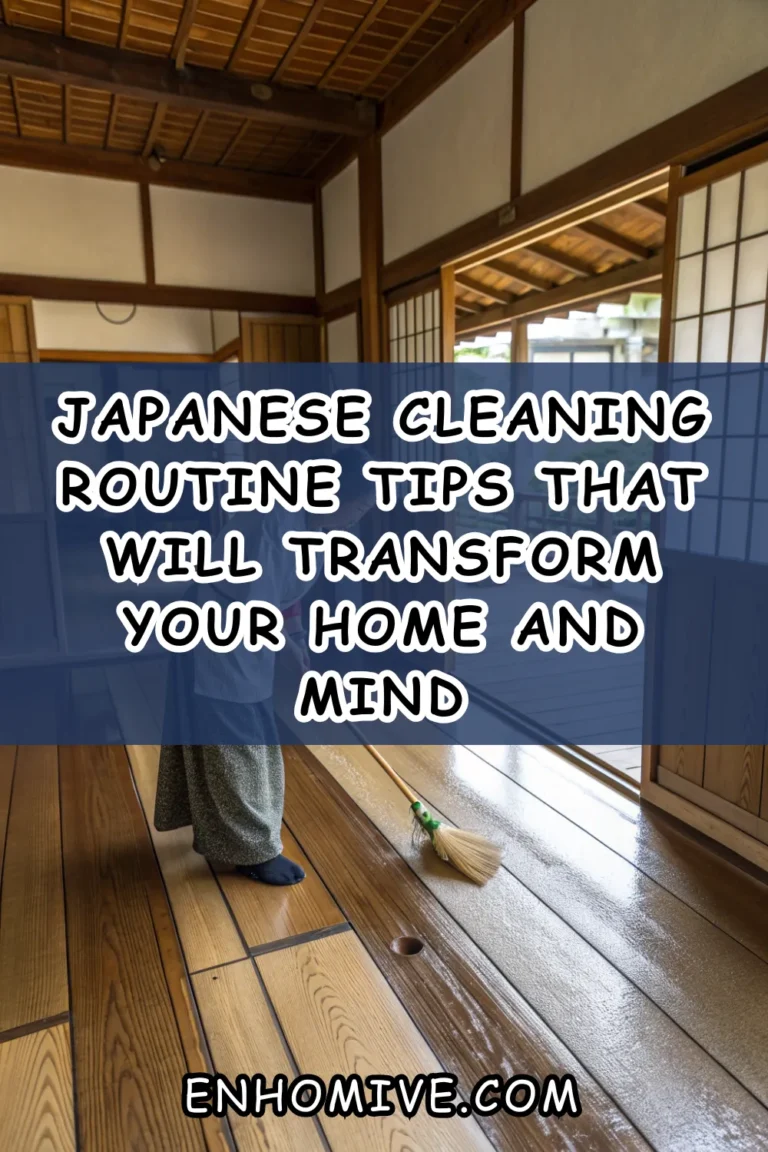 Japanese Cleaning Routine Tips That Will Transform Your Home and Mind