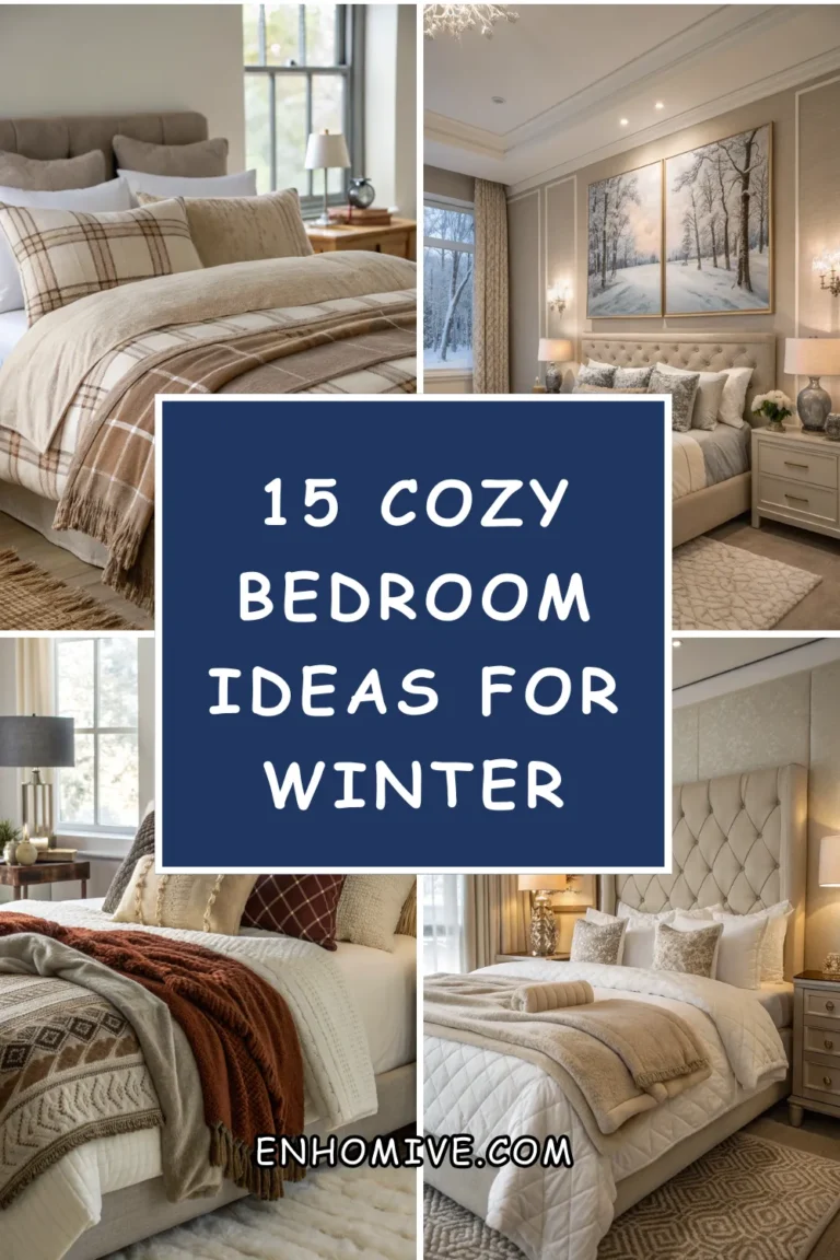 15 Cozy Bedroom Ideas for Winter Comfort