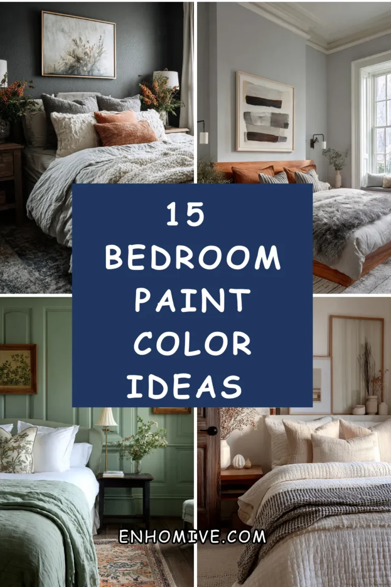 15 Bedroom Paint Color Ideas for a Restful Retreat