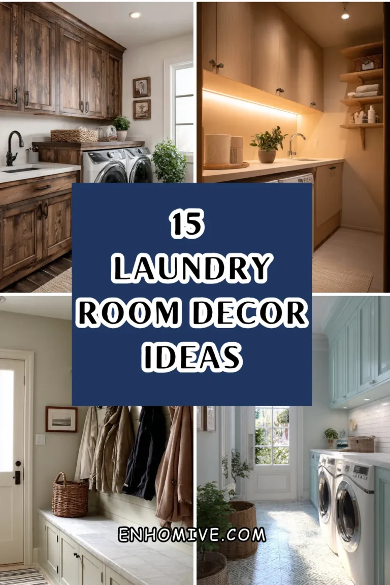 15 Laundry Room Decor Ideas That Make the Space Beautiful and Functional