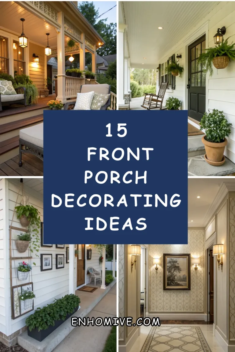 15 Front Porch Decorating Ideas to Welcome Guests in Style