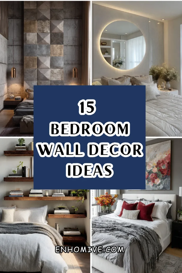 15 Bedroom Wall Decor Ideas