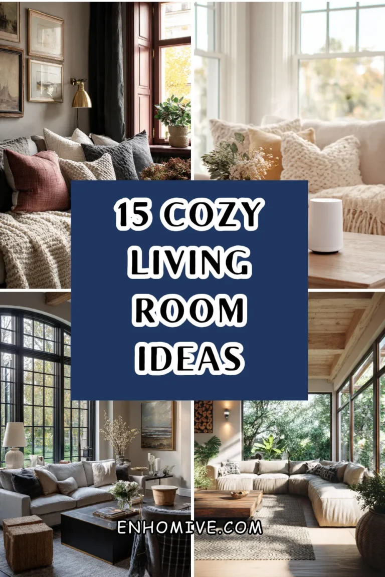 15 Cozy Living Room Ideas for Comfort and Style
