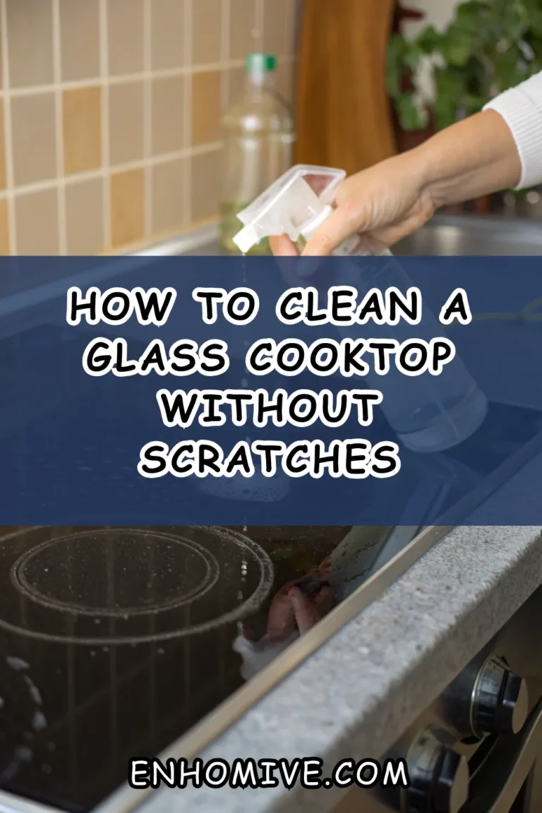 How to Clean a Glass Cooktop Without Scratches