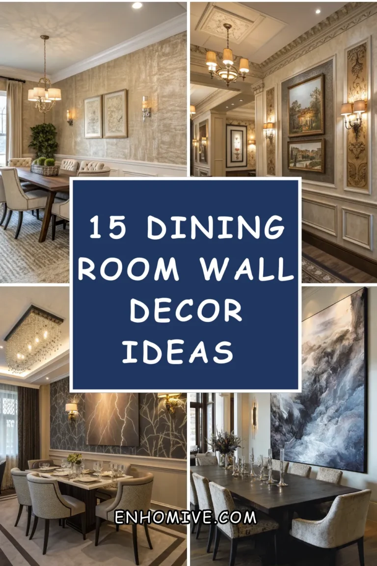 15 Dining Room Wall Decor Ideas to Elevate Your Space