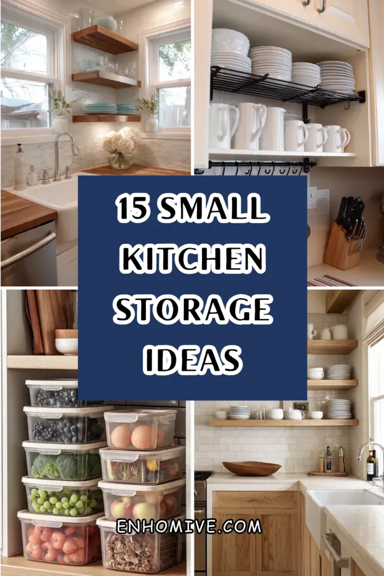 15 Small Kitchen Storage Ideas That Make Every Inch Count
